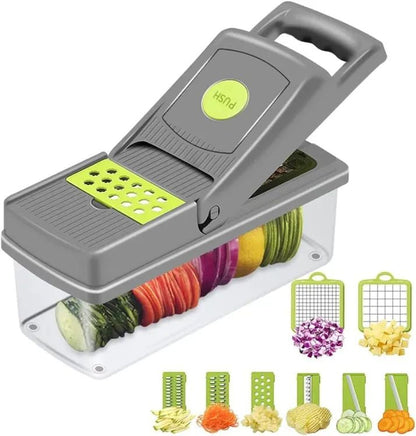 Gulfixes® Vegetable and fruit cutter nicer dicer all in one