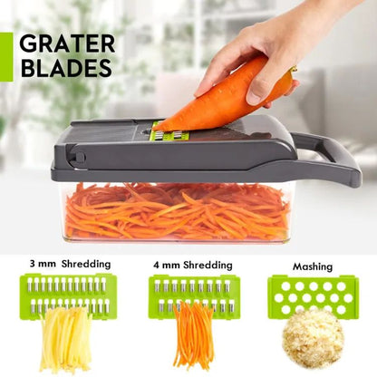 Gulfixes® Vegetable and fruit cutter nicer dicer all in one