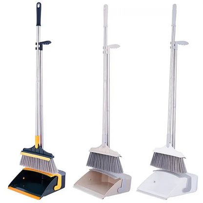 Gulfixes® Attachable Broom with dustpan cleaning product