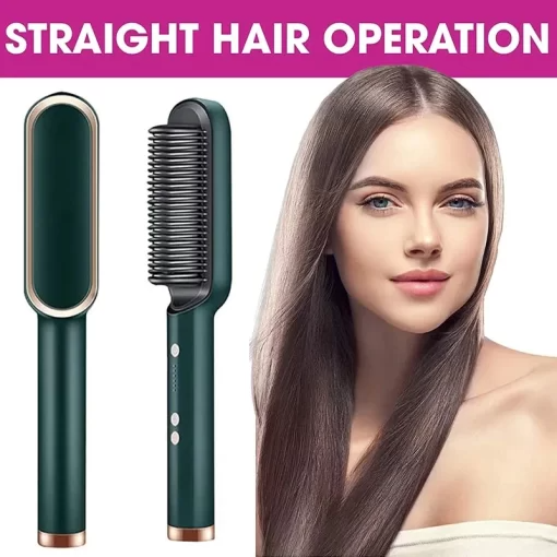 Gulfixes® 2-in-1 HAIR STRAIGHTENER COMB