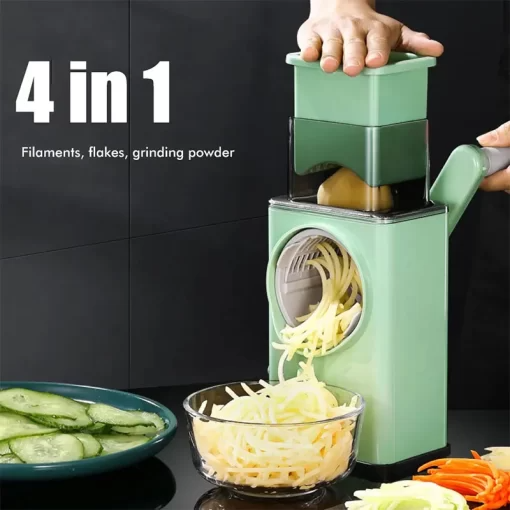 Gulfixes® 3 In 1 Round Cutter Vegetable Slicer Manual