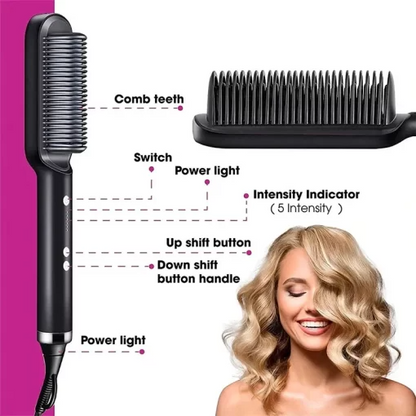 Gulfixes® 2-in-1 HAIR STRAIGHTENER COMB